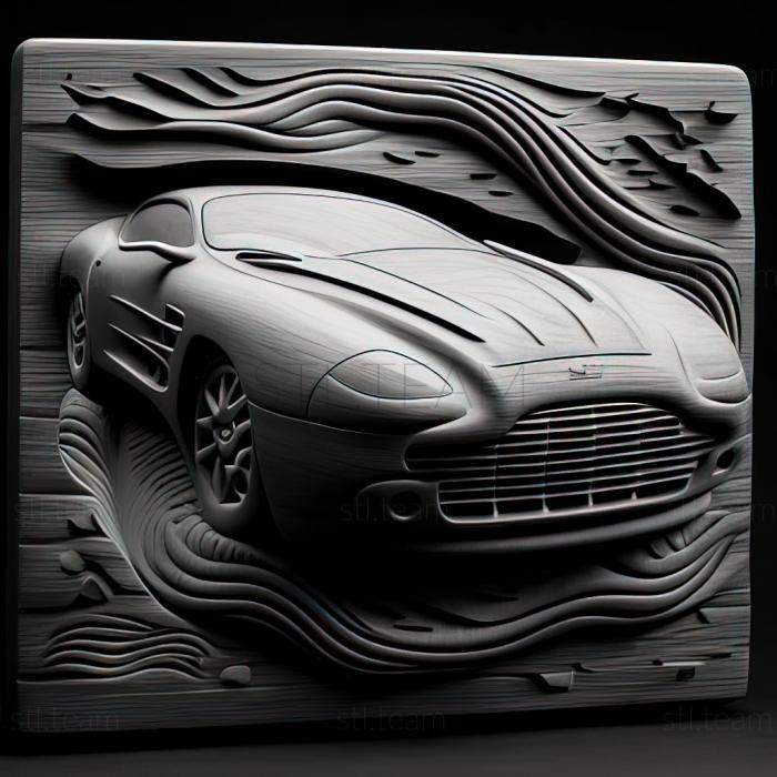 3D model Aston Martin DB7 (STL)